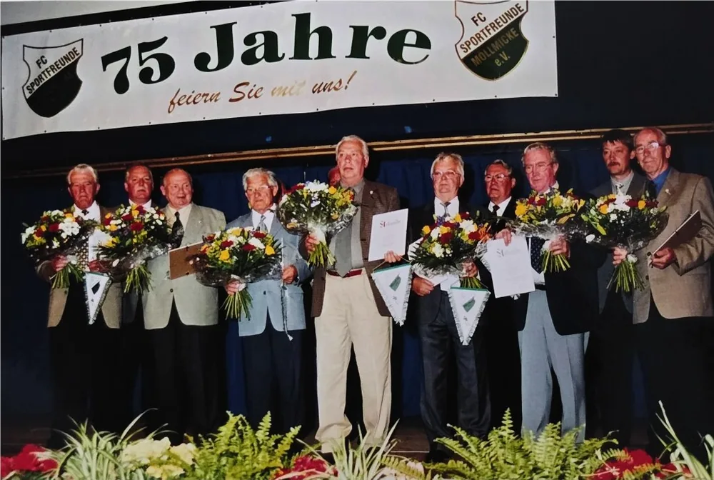 Ehrungen beim Festakt zum 75-jährigen Vereinsjubiläum
